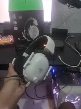 Headset razer black shark v2 x white
