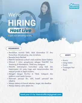HOST LIVE STREAMING