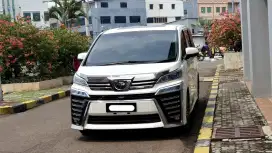 Toyota vellfire g tss 2022 pilotseat putih sunroof
