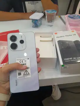 Redmi note 14 4G . Ram 8+8/256. Bisa kredit tanpa dp