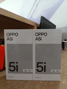 Oppo A5i 8(4+4)64GB, Tahan banting,45Watt,Baru SEGEL ORI Garansi resmi