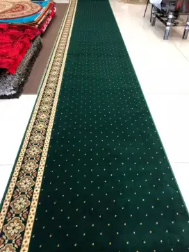 Tersedia Karpet sajadah Masjid import pembelian menyesuaikan kebutuhan