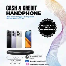 Poco M6 8/256 GB Cash & Credit tanpa dp