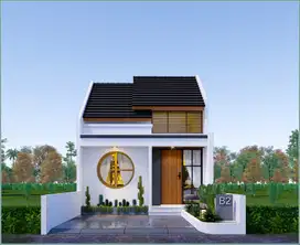 Rumah Murah Jogja Ada Taman Bermain Jepang Modern Jalan Wates