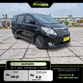 Murah Toyota Alphard G atpm 2500cc at 2012