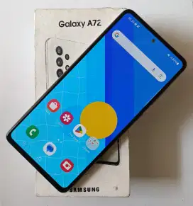 Samsung a72 ram 8/128gb lengkap normal semua siap pakai sesuai iklan