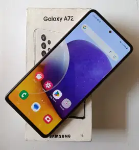 Samsung a72 ram 8/128gb lengkap normal semua sesuai iklan dan foto