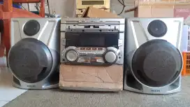 BURUAN! Hi-Fi Audio System PHILIPS FW-V55/21M Cuma 100 Ribuan!