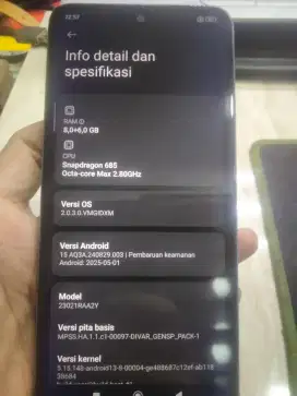 Redmi note 12 4g 8+6/128