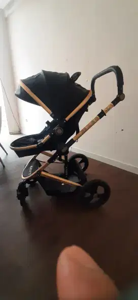 Baby Stroller kereta dorong ELEGANTE PLIKO BS690AL 2nd, engsel2 kokoh