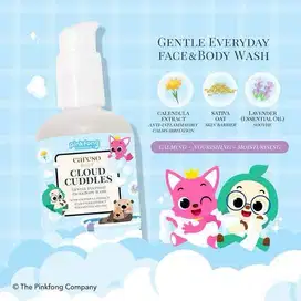 Sabun Bayi Careso Cloud Cuddles – Face & Body Wash Lembut