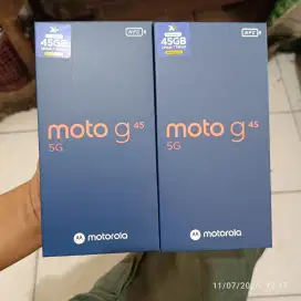 Motorola G45 5G 8/256 GB Baru dan Garansi Resmi