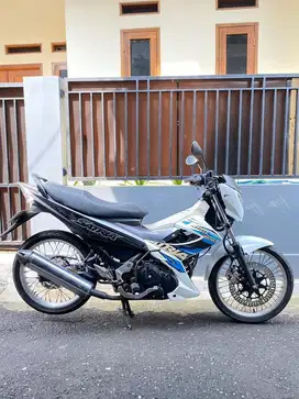 Satria FU 2013 facelift bonus velg jari jari