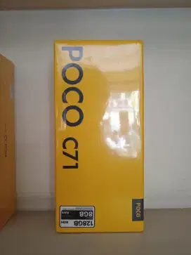 Redy POCO C71 4/128 NEW Garansi Resmi 15bln