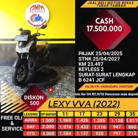 LEXI VVA 2022/ KM 23 RB RASA BARU / DP 1,5 JUTA DOANG !!
