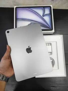 Apple ipad Air 11 M3 
Wifi
Mulus 98%
Fullset original
Garansi on