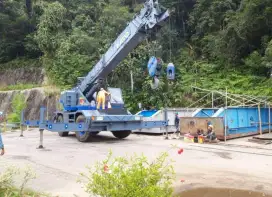 Raughterain crane kato KR500 tahun 2016 capasitas 50 ton