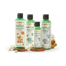 Pigeon Botanical Baby Set – Body Wash, Shampoo, Lotion & Massage Oil