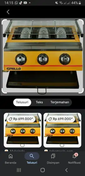 Panggangan 3 Tungku