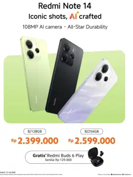Redmi note 14 8+ 128 8+256