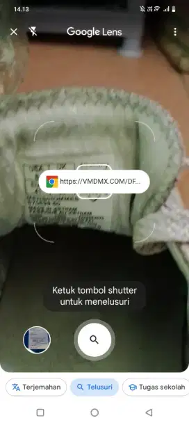 Saucony asli tembus barcode