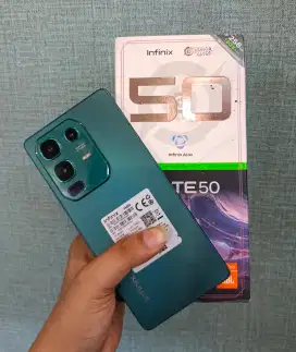 Infinix Note 50 8/256 Lengkap Fullset Mulus Nominus Garansi Juni 2026