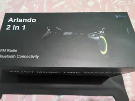 Arlando 2 in 1 FM Radio Bluetooth Connectivity
