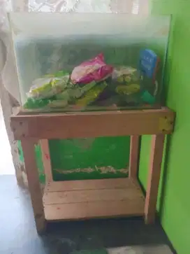 Aquarium fullset ukuran 60 x 30