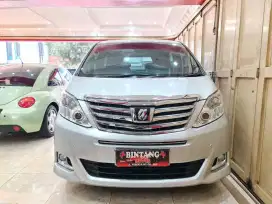 TOYOTA ALPHARD G AT 2012 SILVER /MDL TH 2013 /VELLFIRE (BINTANG MOTOR)