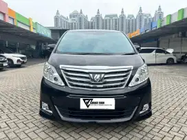 Toyota Alphard 2.4 G ATPM Pilot Seat AT Hitam 2013 SIAP PAKAI