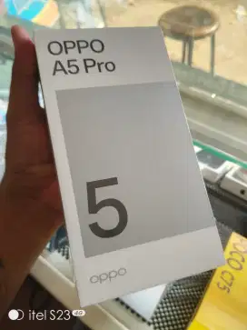 New Oppo A5 pro Ram8/256 garansi resmi 1 tahun