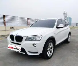 BMW X3  2.0 Bensin Panoramik Tahun 2013 Automatic Putih Metalik