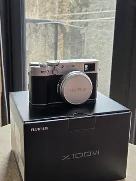 Fujifilm Fuji X-100VI X100VI Kamera Garansi Resmi FFID Silver