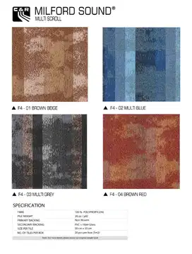 KARPET MILDFORD SOUND 50CM x 50CM