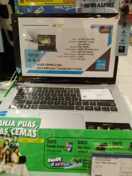 Belanja  laptop Acer cukup KTP aja cepat dan gampang