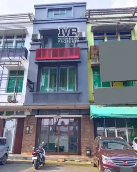 DIJUAL CEPAT RUKO 3LT HADAP JALAN RAYA COCOK BUAT KANTOR DLL DI BSD