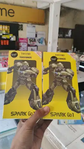(WA FAST RESPON) Tecno Spark Go 1 4/128 baru, garansi resmi 1 tahun