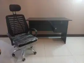 Meja Kerja, Meja Kantor, Meja Komputer + Kursi Kerja, Kursi Kantor