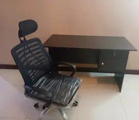 Meja Kerja, Meja Kantor, Meja Komputer +  Kursi Kerja, Kursi Kantor