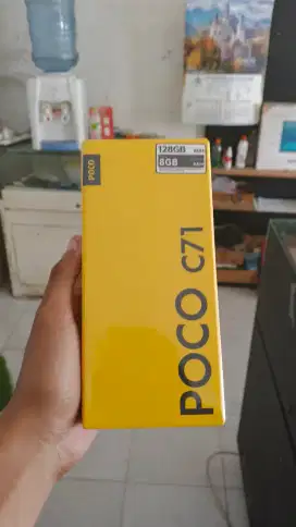 (WA FAST RESPON) Poco C71 4/128 Black baru, garansi resmi 15 bulan