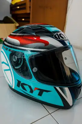 Helm KYT R-10 Aquamarine Ukuran:XL