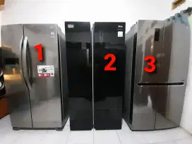 Dijual kulkas Side by side Normal