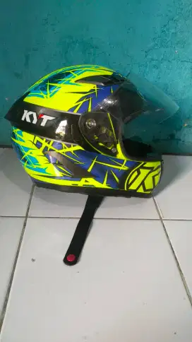 helm kyt falcon 2 spike yellow fluo size L