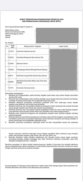 Jual PT bidang Properti