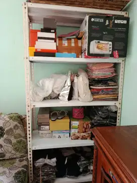 Di jual rak besi 4 tingkat besar dan kokoh no leyot2