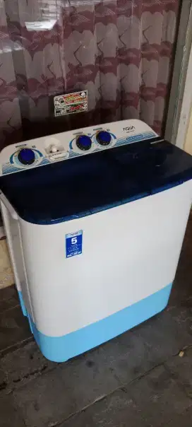 DIJUAL MESIN CUCI AQUA 8 KILO NORMAL LOK LENTENG JAK-SEL