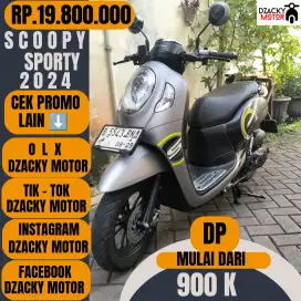SCOOPY SPORTY 2024 SECOND LIKE NEW
