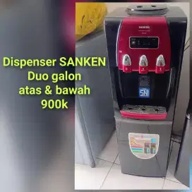 Dispenser SANKEN galon bawah & atas bisa bekas bergaransi