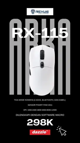 Mouse Rexus Arka IV RX-115