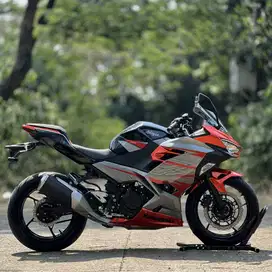 KAWASAKI NEW NINJA 250 FI ABS MDP ORANGE 2018 KM 800 PERAK PAJAK HIDUP